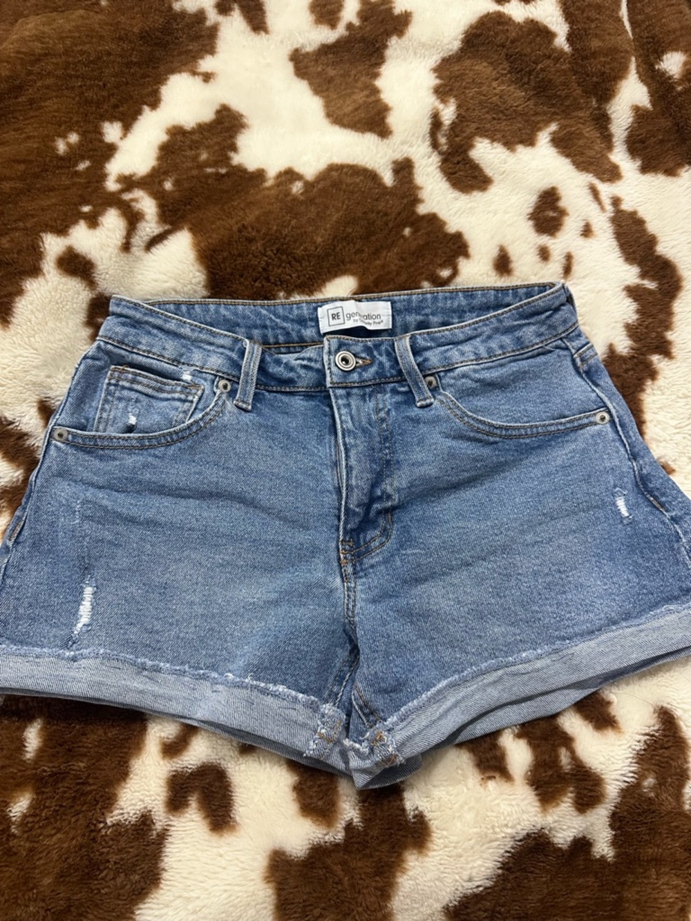 Blue Denim Women’s Shorts
